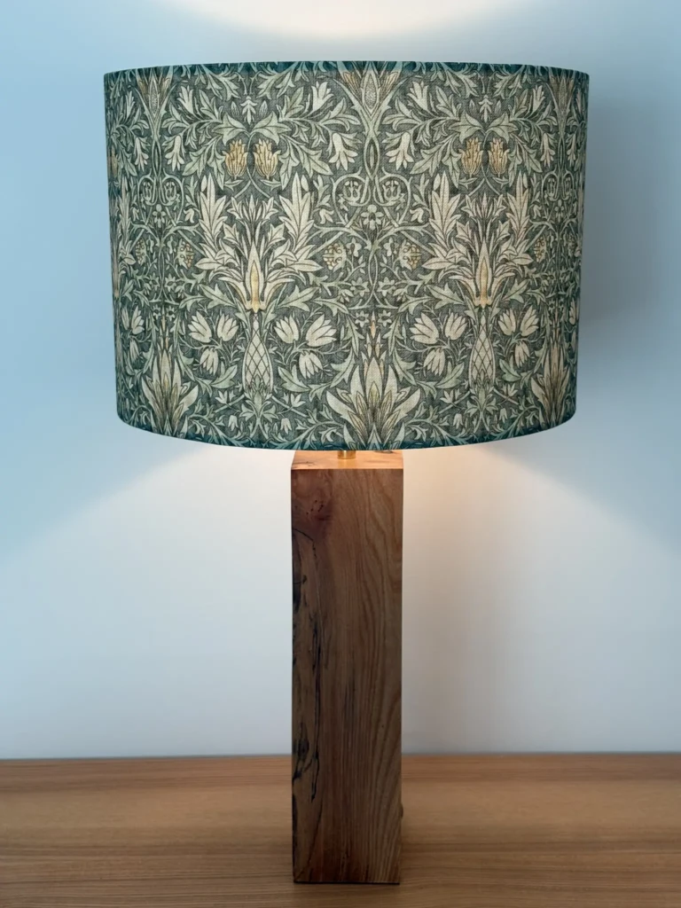 William Morris Snakeshead – Forest Green handmade bespoke