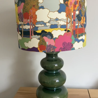 Liberty Prospect Road A Tana Lawn, bespoke lampshade, interior design